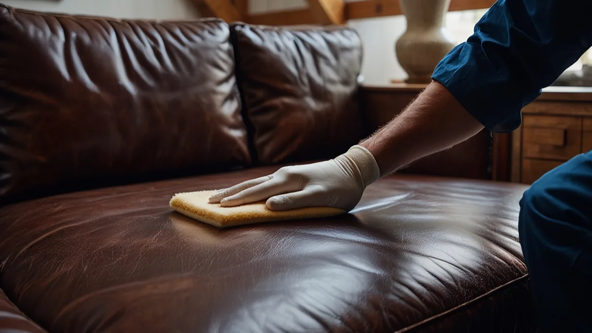 professionnel nettoyage de canapé à Fréj